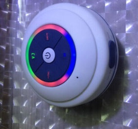 Mini Waterproof Bluetooth LED Speaker – Portable Wireless Sound with Color Light Effects