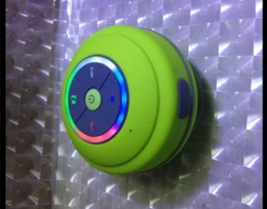 Mini Waterproof Bluetooth LED Speaker – Portable Wireless Sound with Color Light Effects