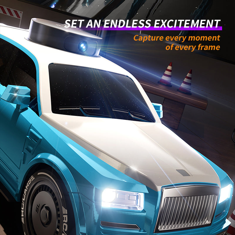 4K Camera RC Drift Car with 4.3" HD Display & Liftable Camera System