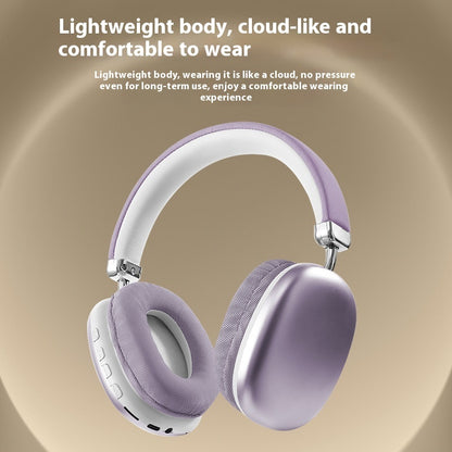 TEX-T9 Wireless Bluetooth Headset – Over-Ear Head-Mounted Stereo Headphones