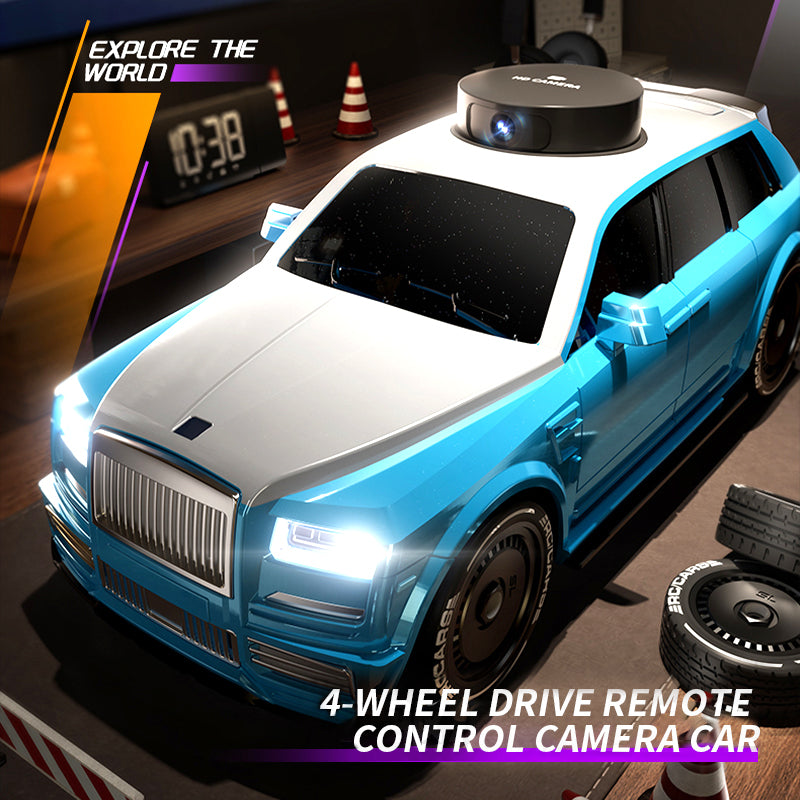 4K Camera RC Drift Car with 4.3" HD Display & Liftable Camera System