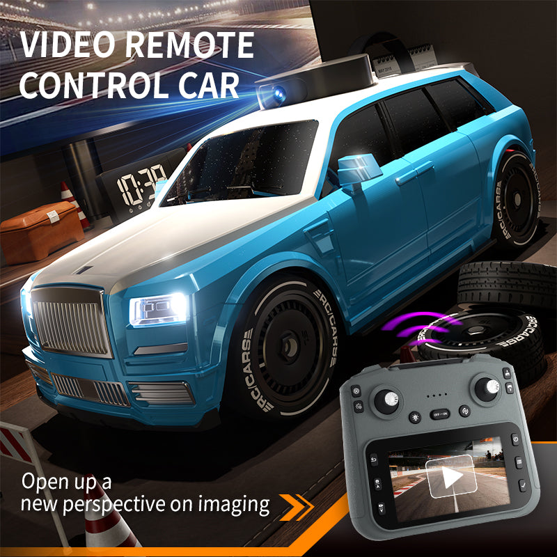 4K Camera RC Drift Car with 4.3" HD Display & Liftable Camera System
