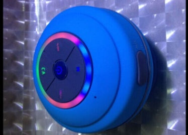 Mini Waterproof Bluetooth LED Speaker – Portable Wireless Sound with Color Light Effects