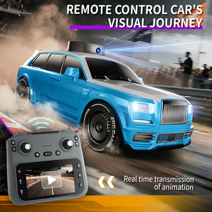 4K Camera RC Drift Car with 4.3" HD Display & Liftable Camera System