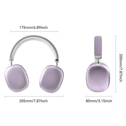 TEX-T9 Wireless Bluetooth Headset – Over-Ear Head-Mounted Stereo Headphones